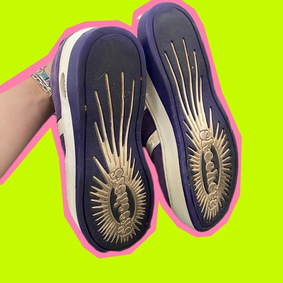 90s Skechers Purple Platform Sneakers - Picture 9 of 12